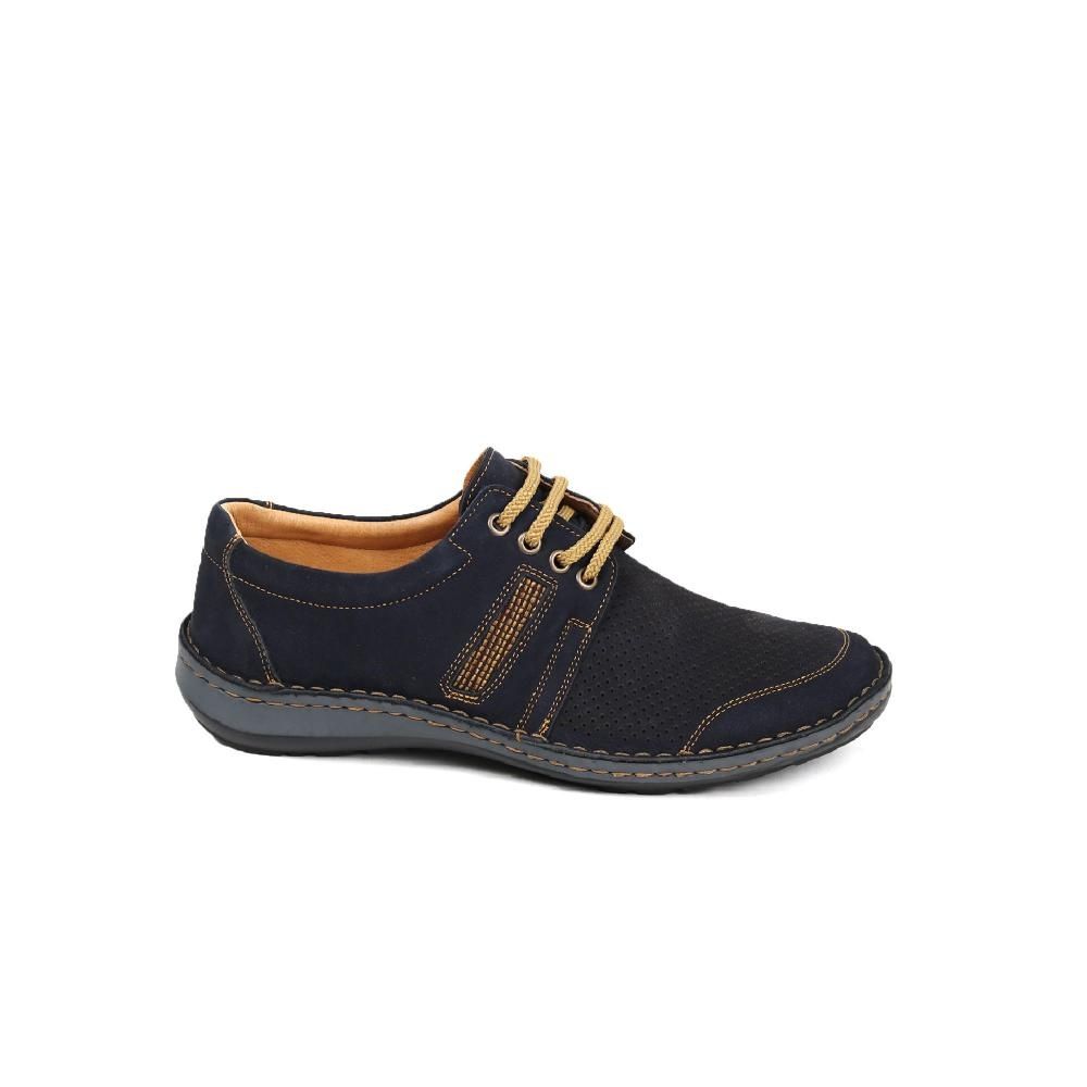 Pantofi Otter, cod 9559 Navy 43