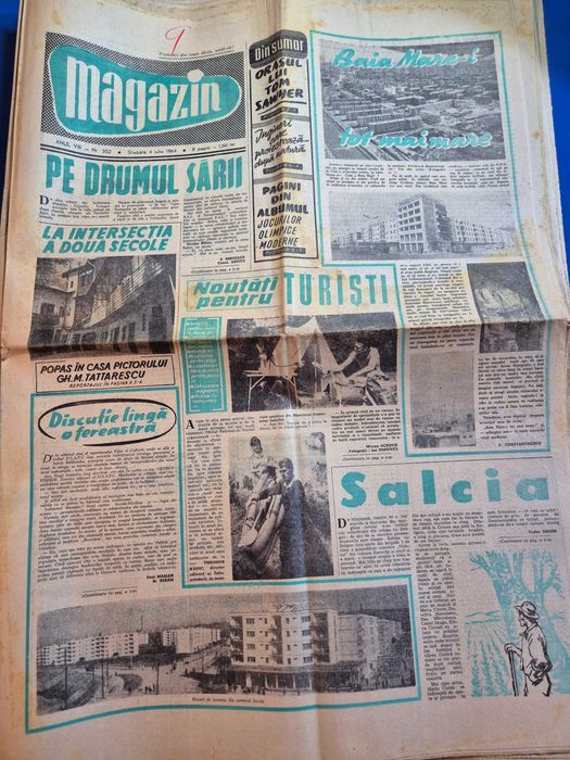 colectie mare de ziare,aprox 8000 buc, romania libera,scanteia,magazin