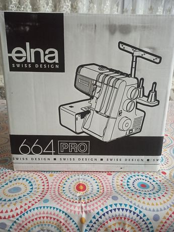 Оверлочная швейная  оверлог ELNA 664 PRO