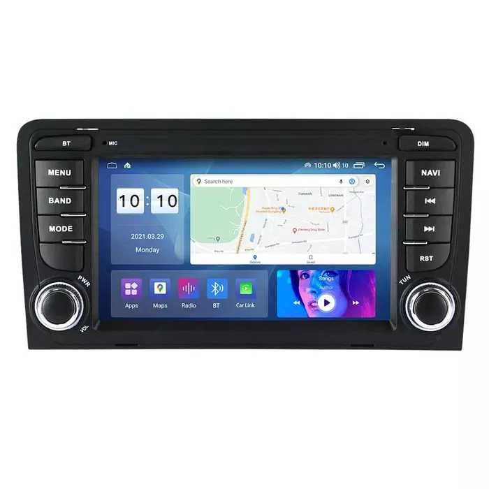 Navigatie GPS AUDI A3 Android 11 Carplay Youtube 2 / 4GB