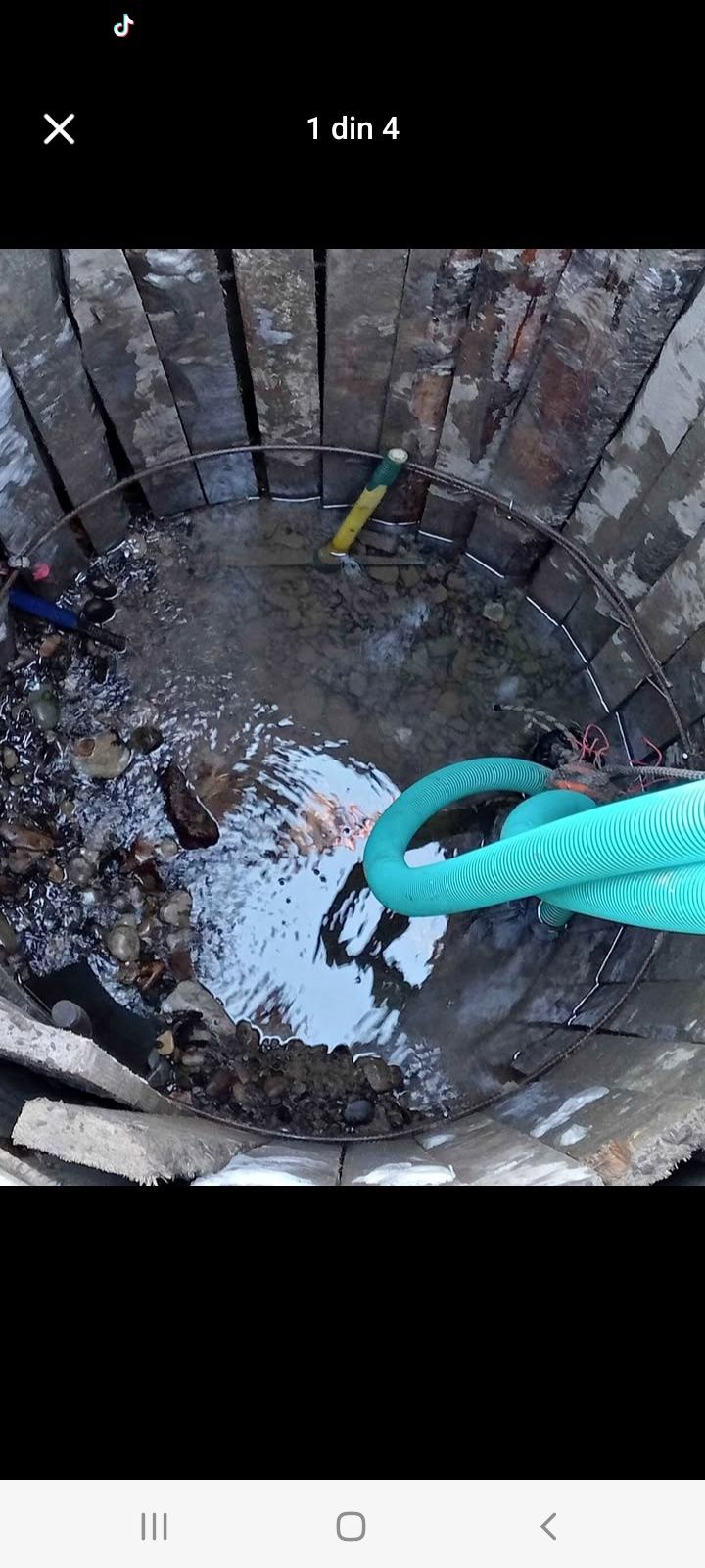 Curat decomatat dezinfectari adâncirii săpături fântâni
