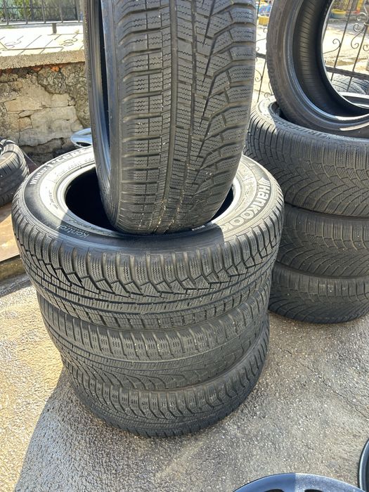 4 зимни гуми hankook  215 60 17