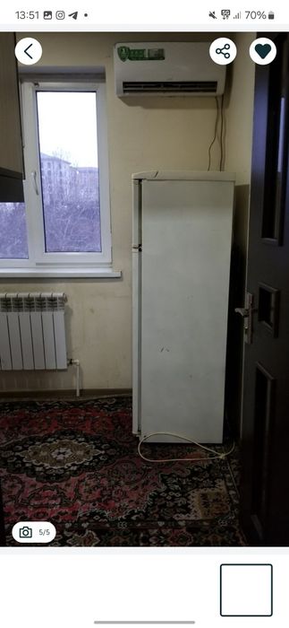 Срочно 1 хоналик квартира ижарага берилади Бахтли хает !!!