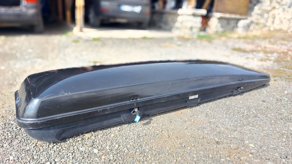 Cutie(lada portbagaj auto 380L gen Thule pentru plafon+bare transversa