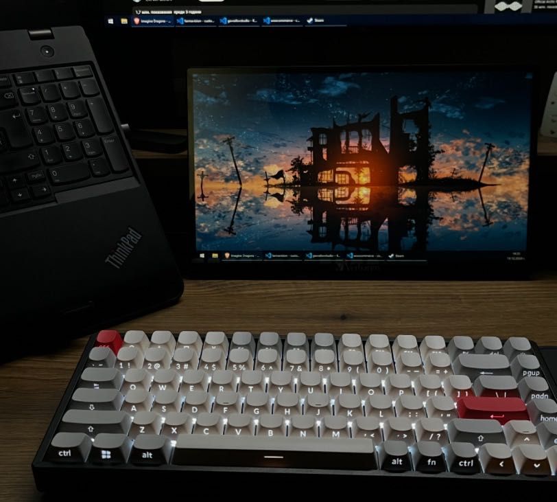 Монитор Verbatim PMT-14, 14 инча Touchscreen LED IPS, FULL HD