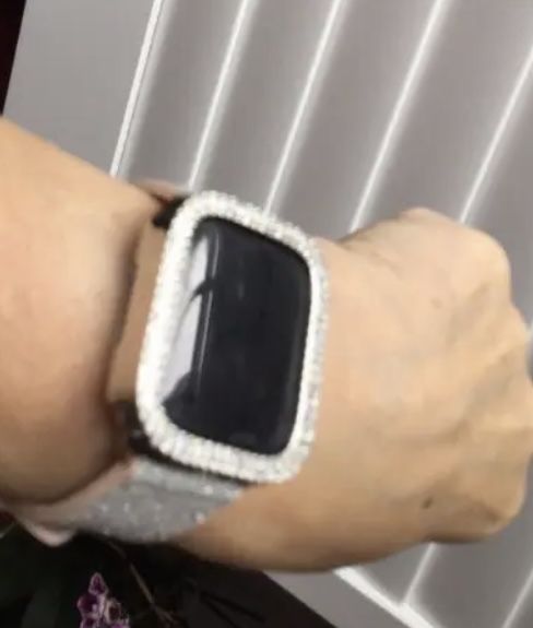 Ремешок с рамкой на apple watch 41-42 мм