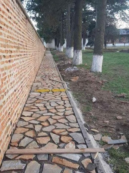 Vand piatra naturla si montez