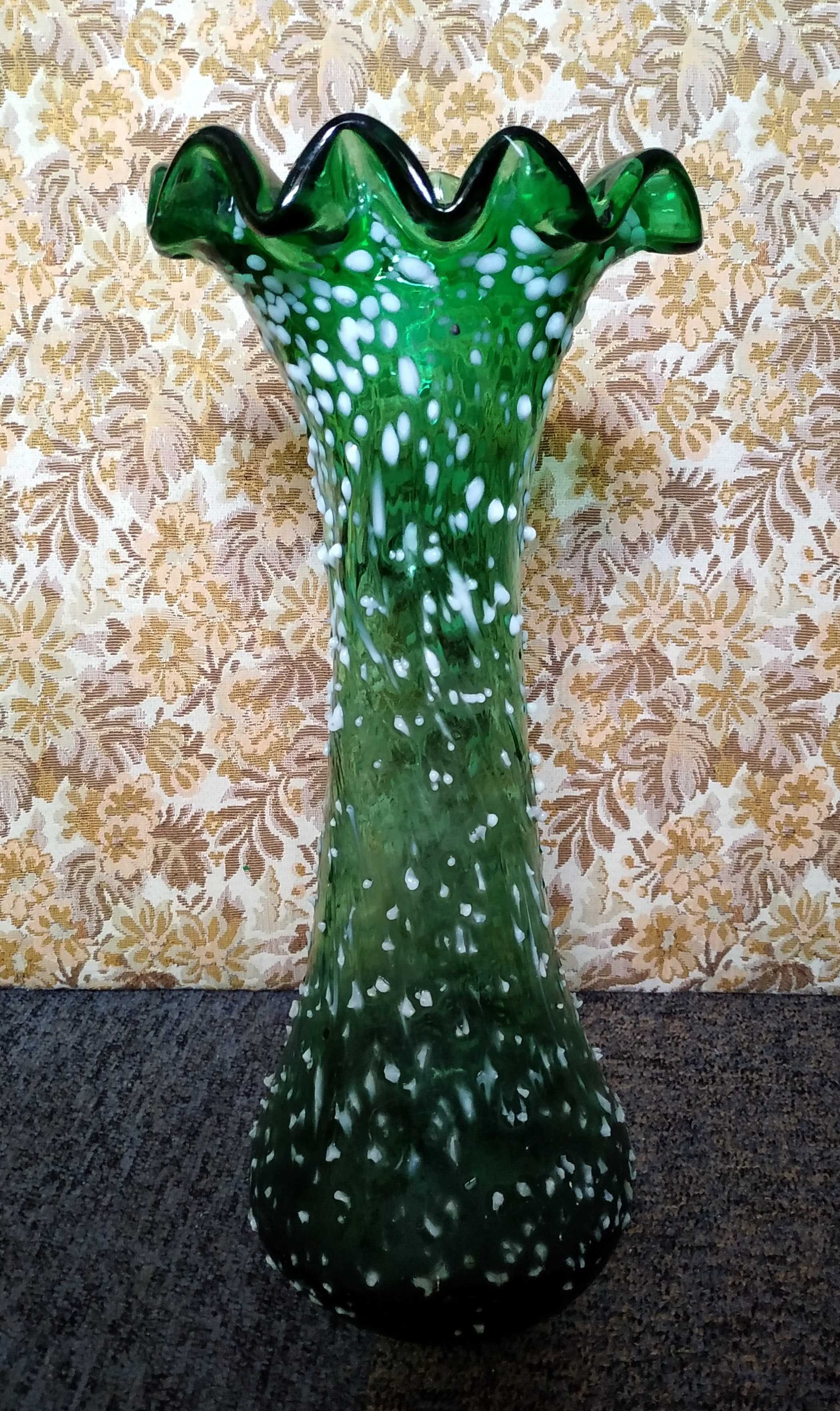 Vaze flori din sticla masiva