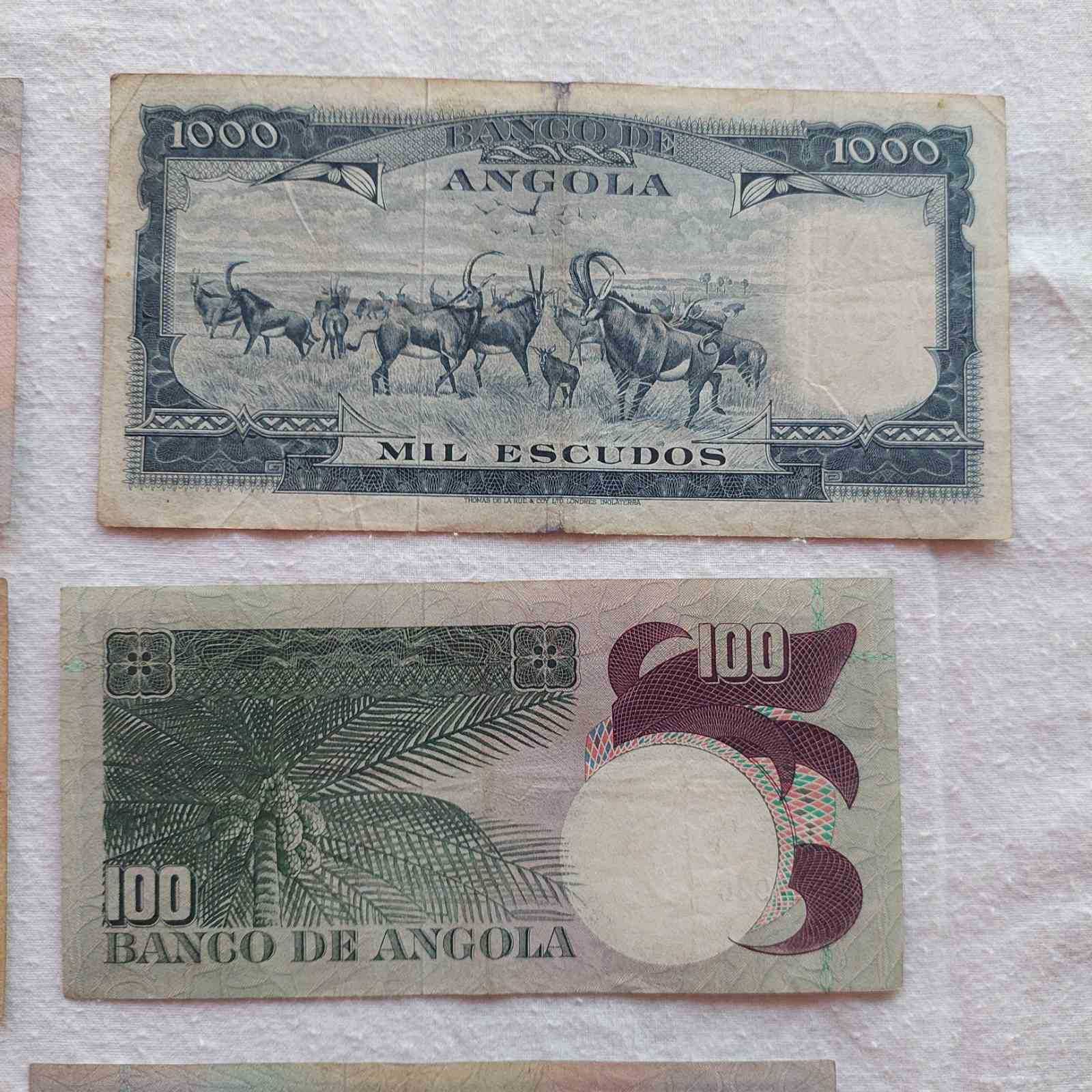 Лот Банкноти от Ангола/Angola-13 броя