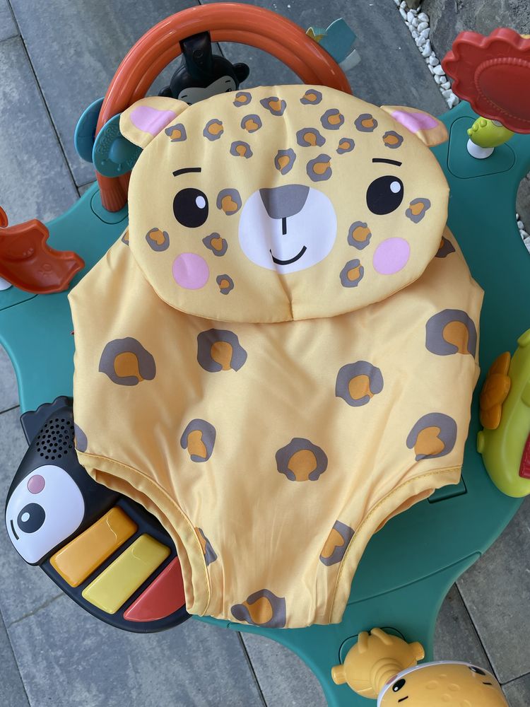 Fisher-Price Leopard Jumperoo - Centru de activitate / de sarit