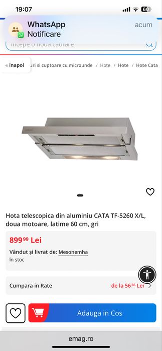 Hota Cata cu doua motoare