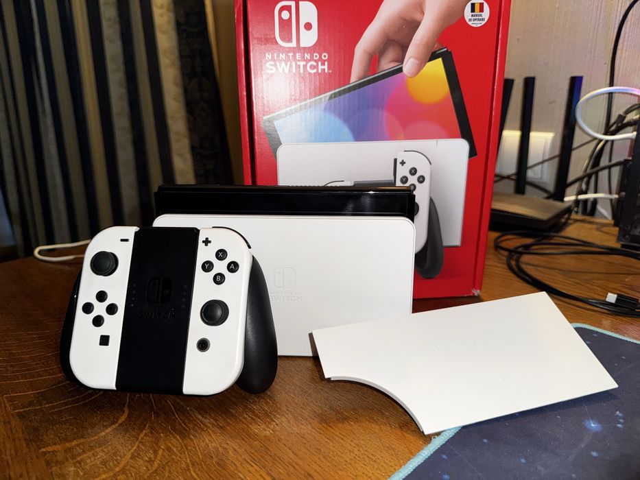 Nintendo Switch OLED cu JOCURI