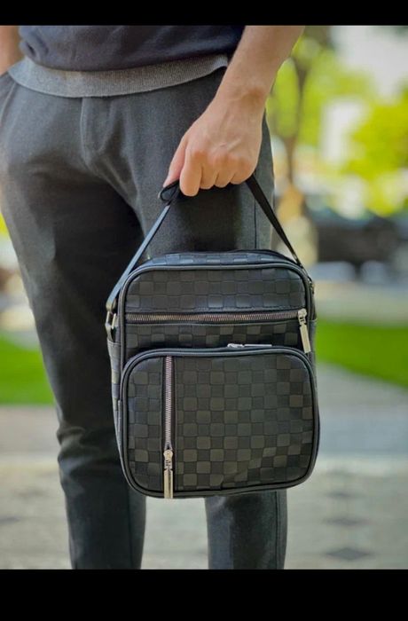 Erkaklar uchun eko charm elkalama sumkasi