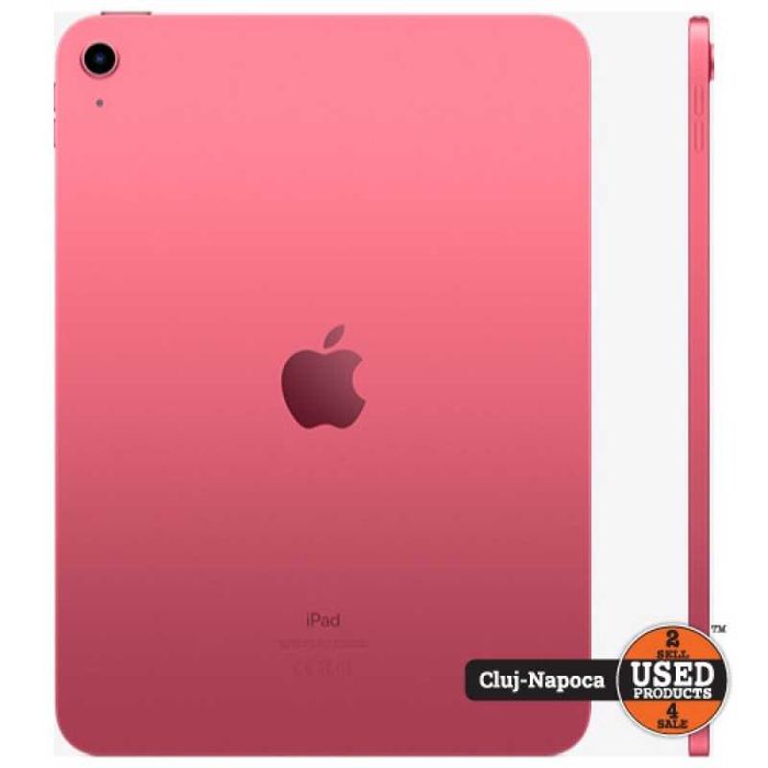 Tableta Apple iPad 10th Gen 2022, 10.9", 64Gb, A2696 | UsedProducts.ro