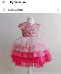 Платье на девочку нарядное