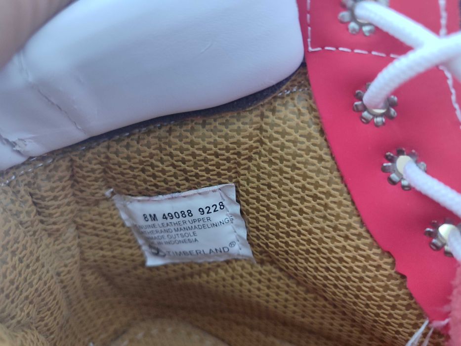 Кожени боти Timberland