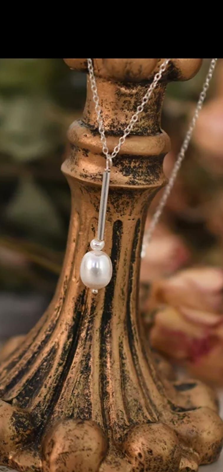 Colier Argint 925 cu perla naturala