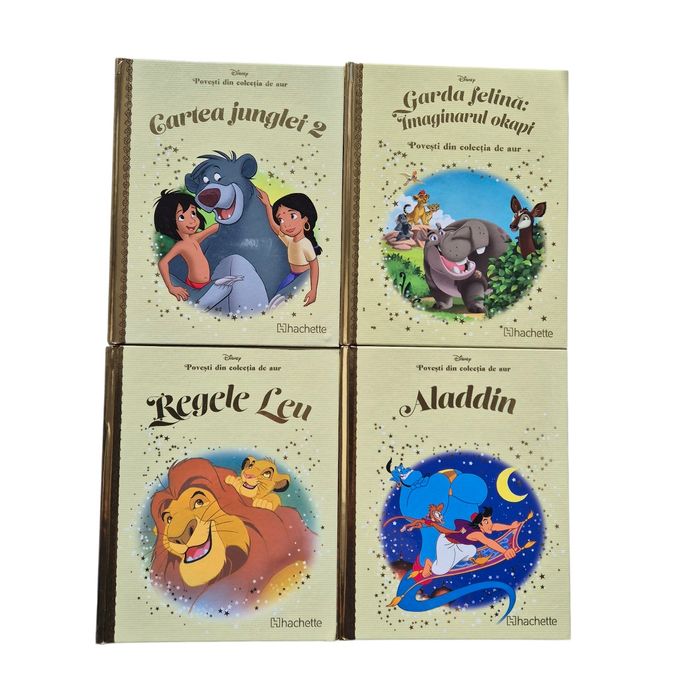 Set 12 cărți Disney „Povești din colecția de aur” (Hachette)  ca noi