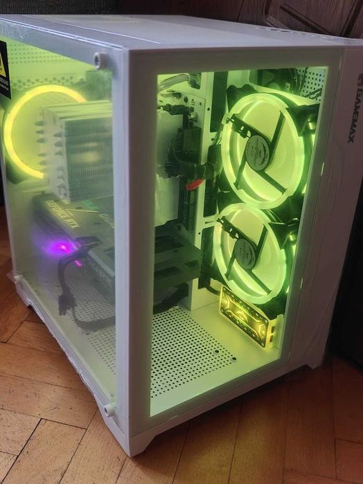 Геймърски компютър Ryzen 5500, GeForce RTX 3060ti,32gb ddr4,1tb ssd