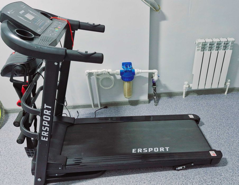 Беговая дорожка и массажер