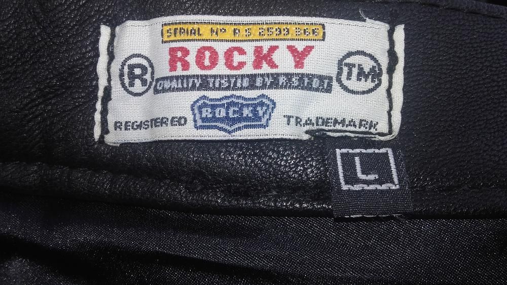 Pantaloni piele barbati Rocky