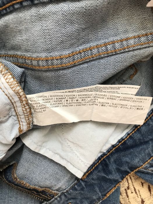 НОВИ сини дамски дънки на " Манго "–размер 38