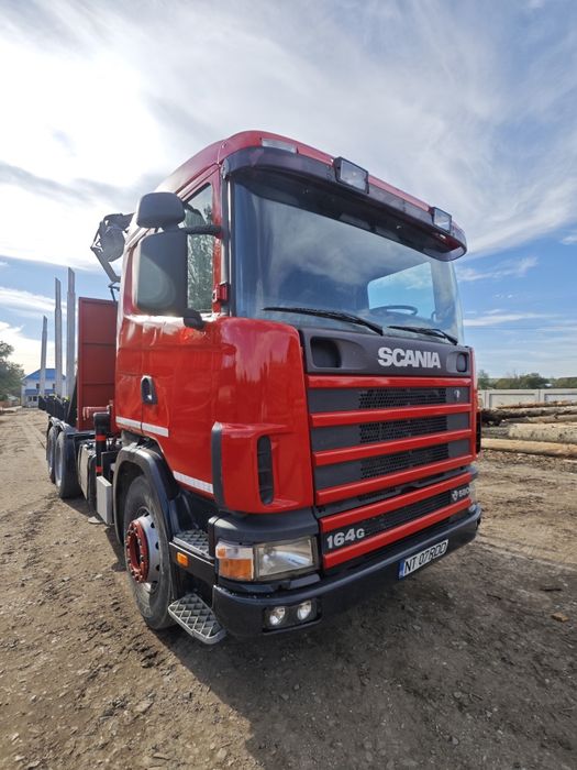 Camion forestier Scania 580