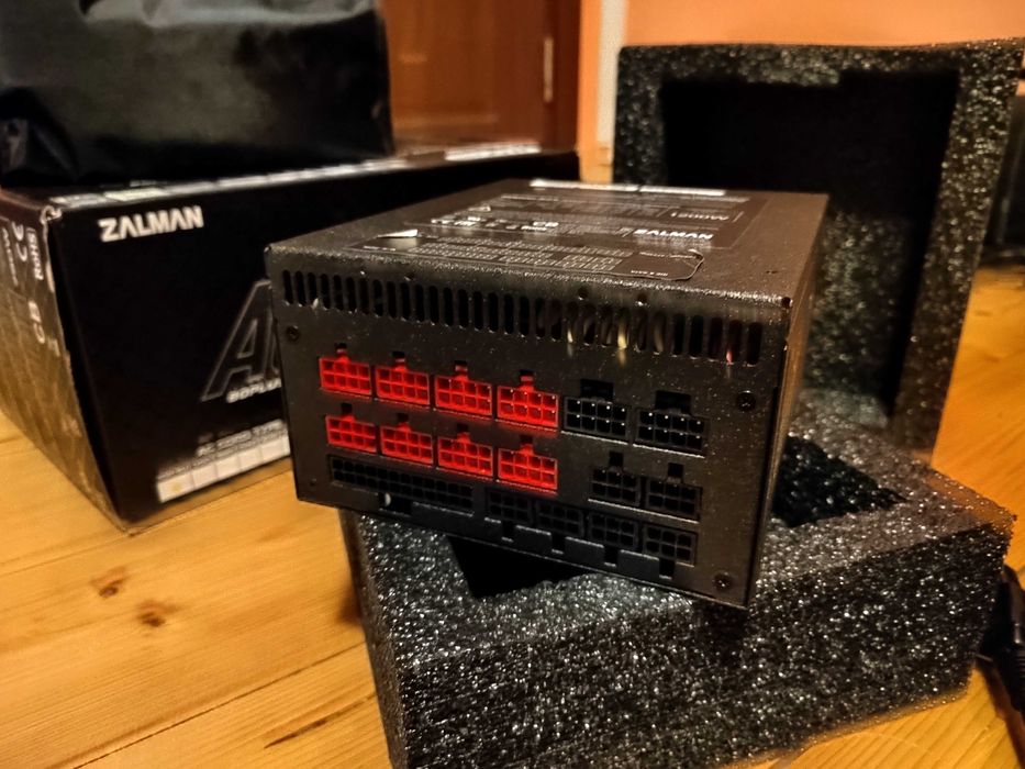 ZALMAN Acrux Series 80plus Platinum Full Modular Power Supply 1200W