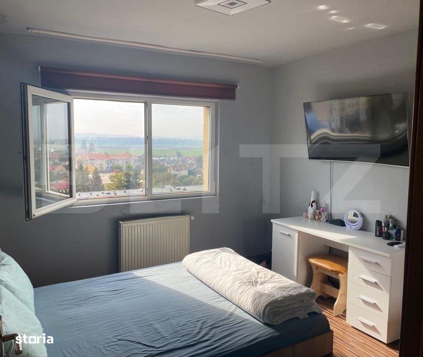 Apartament cu 2 camere, 57 mp, decomandat, mobilat, zona Materna