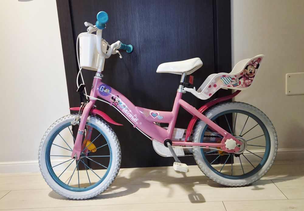 Bicicleta copii, Disney, Minnie, 16 inchi