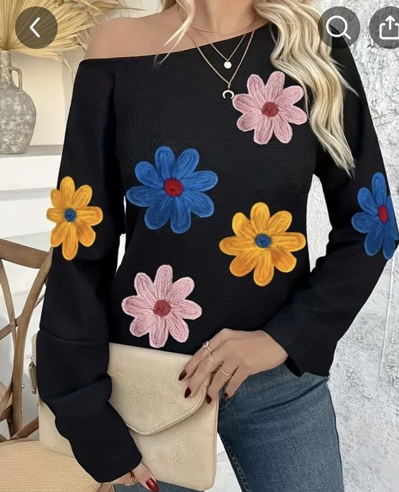 Bluză noua cu flori