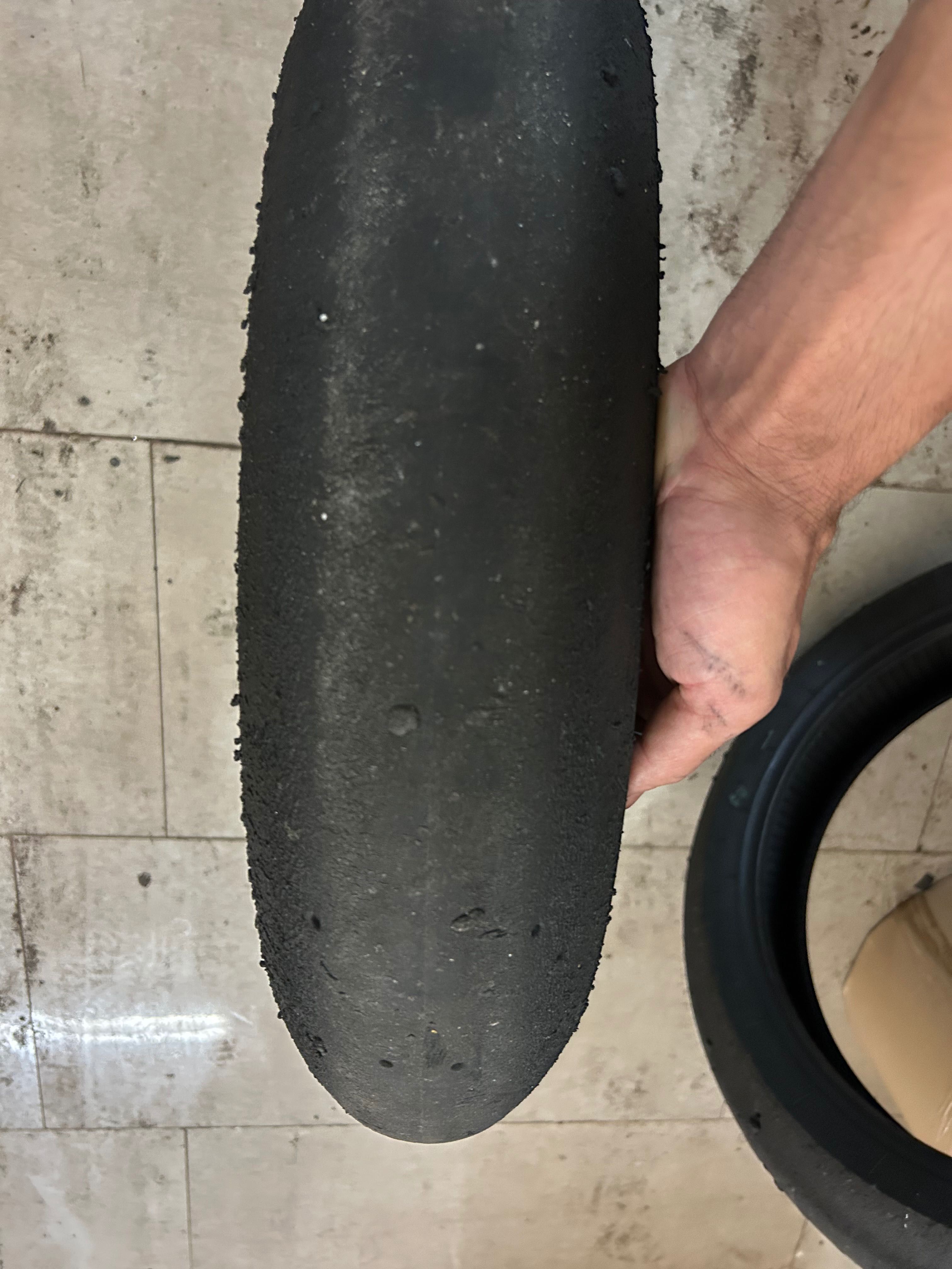 Pirelli Dunlop slicks