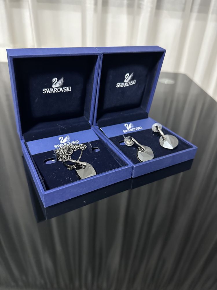 Set lant ai cercei Swarovski