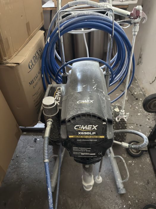 Машина за безвъздушно боядисване и шпакловка CIMEX X690LP