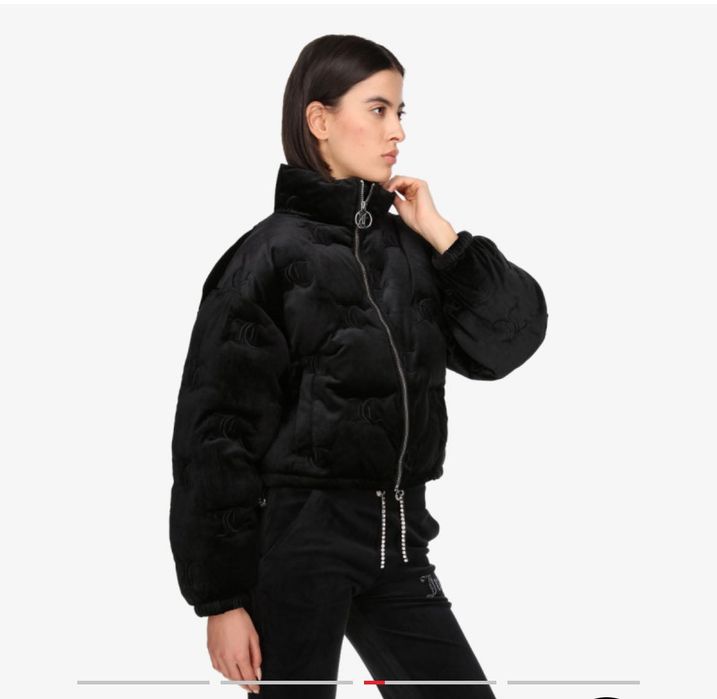 Дамско яке бомбър : JUICY COUTURE Madeline Mono Puffa Jacket S