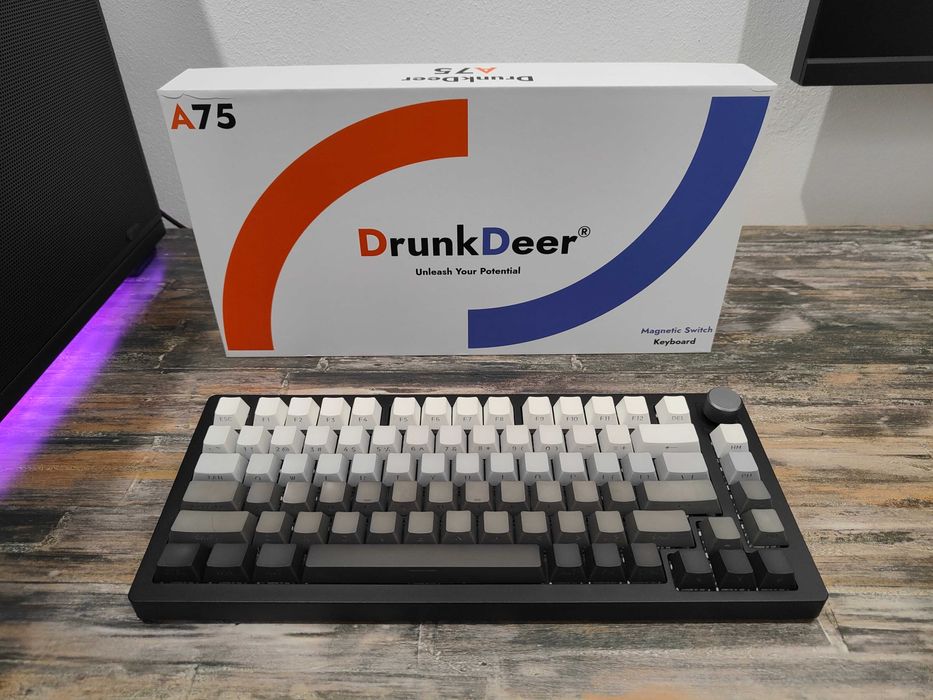 Tastatura Drunkdeer a75 Mecanica Magnetica Hall Effect Rappid Trigger