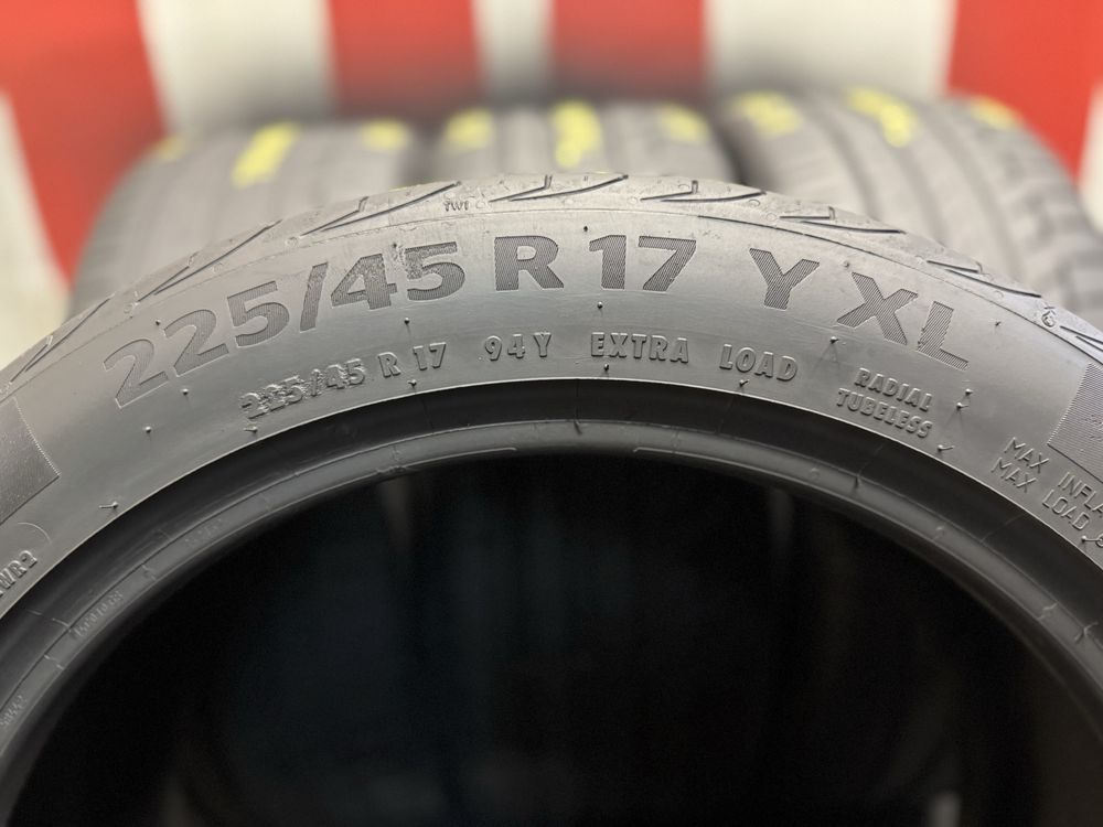 225 45 17, Летни гуми, Continental PremiumContact6, 4 броя