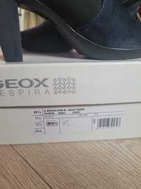 Pantofi cu toc GEOX 39 1/2, bleumarin