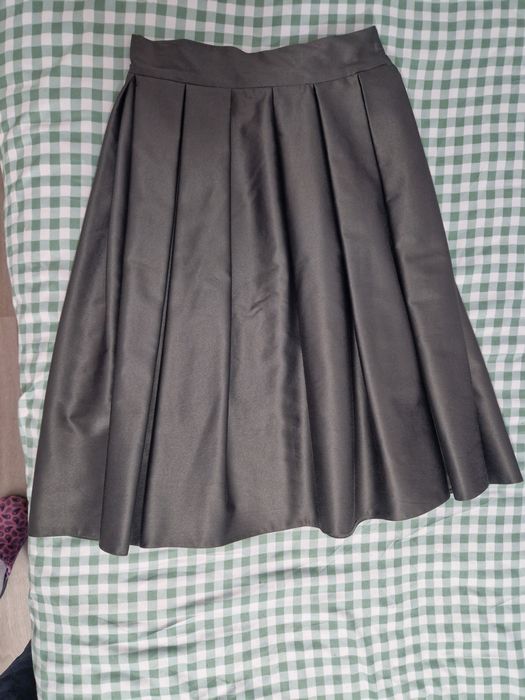 Fusta gri coquette boutique