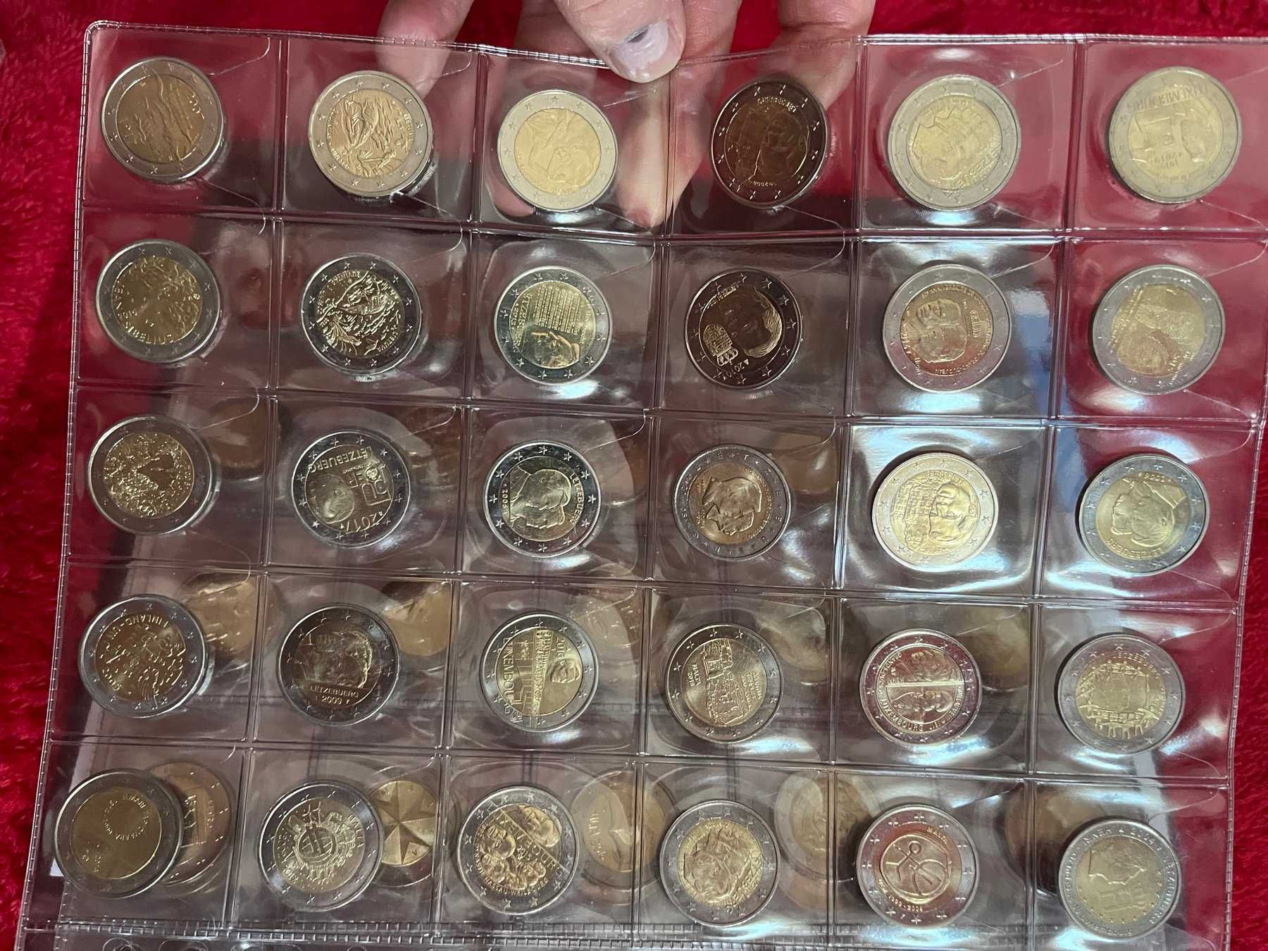 Страхотна Колекция от 450 Евро монети/UNC/ 2 Евро/ Euro coins