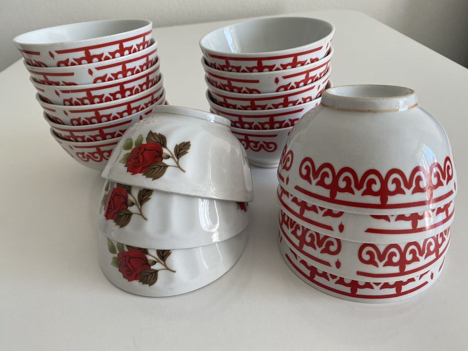 Набор пиалы новые, заварной чайник , набор рюмок