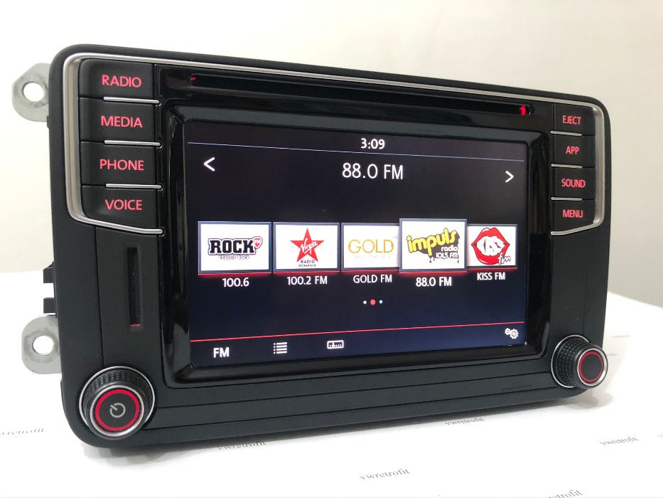 Navigatie Carplay Android Auto VW Passat B7 Golf 6 MIB2 PQ Jetta SEAT