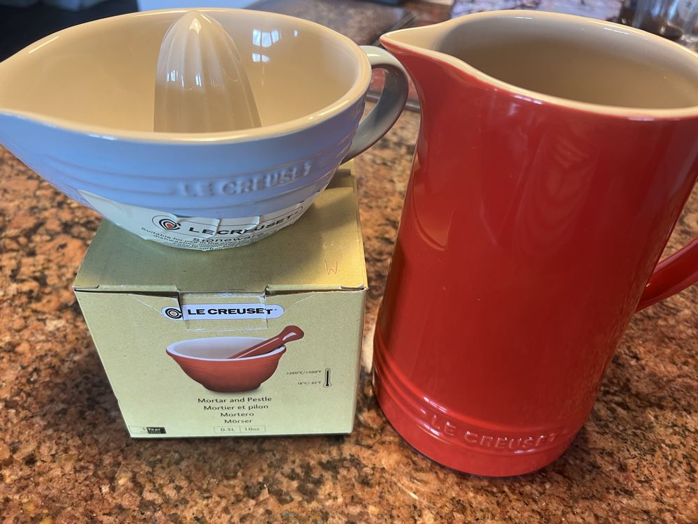 Le Creuset set ceramica  3 piese !