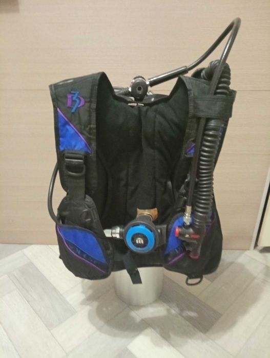 Итальянский акваланг SCUBA Mares и Dacor  для дайвинга.