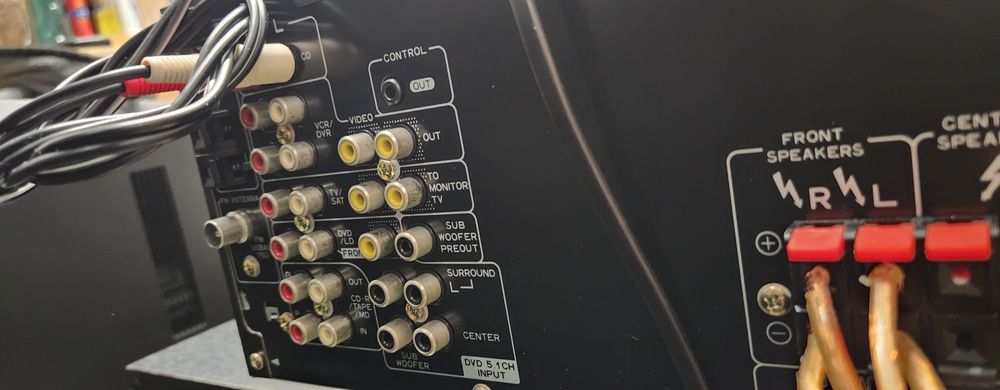 Receiver Pioneer + Cd-player Pioneer cu telecomandă