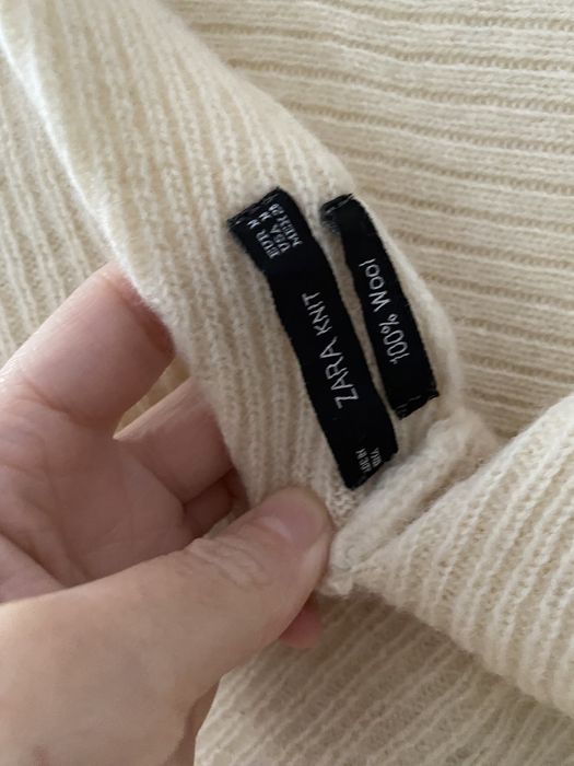 Pulover oversized Zara 100% lana