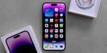 Iphone 14 pro 256 deep purple LLA america