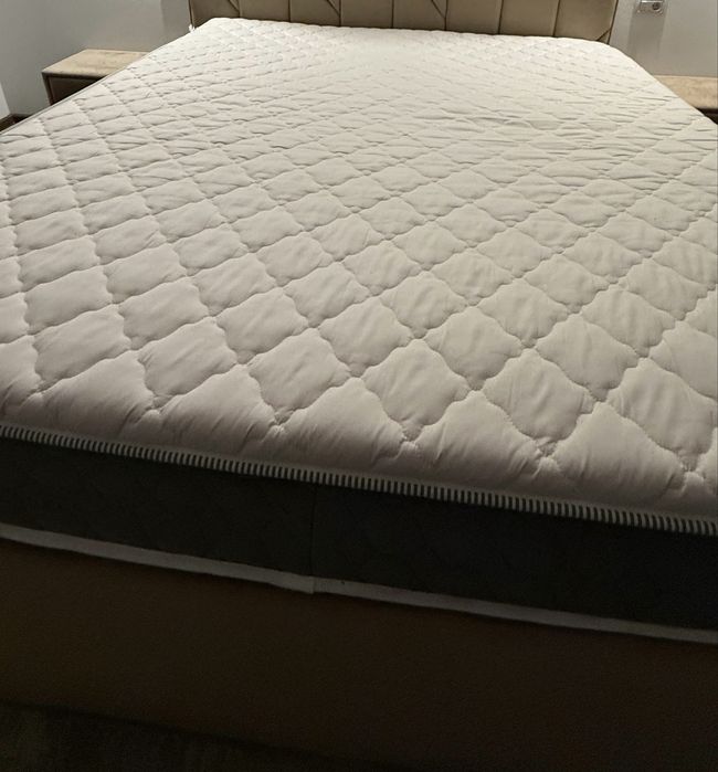 Topper saltea Eucalyptus Fresh Ted, 180x200 cm