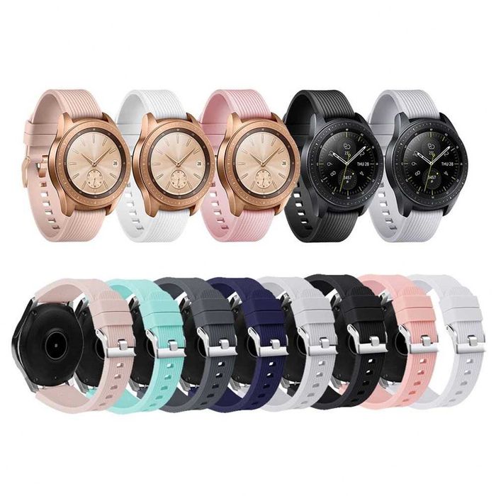 Curea silicon 20mm ceas Samsung Galaxy Huawei Watch Amazfit Garmin