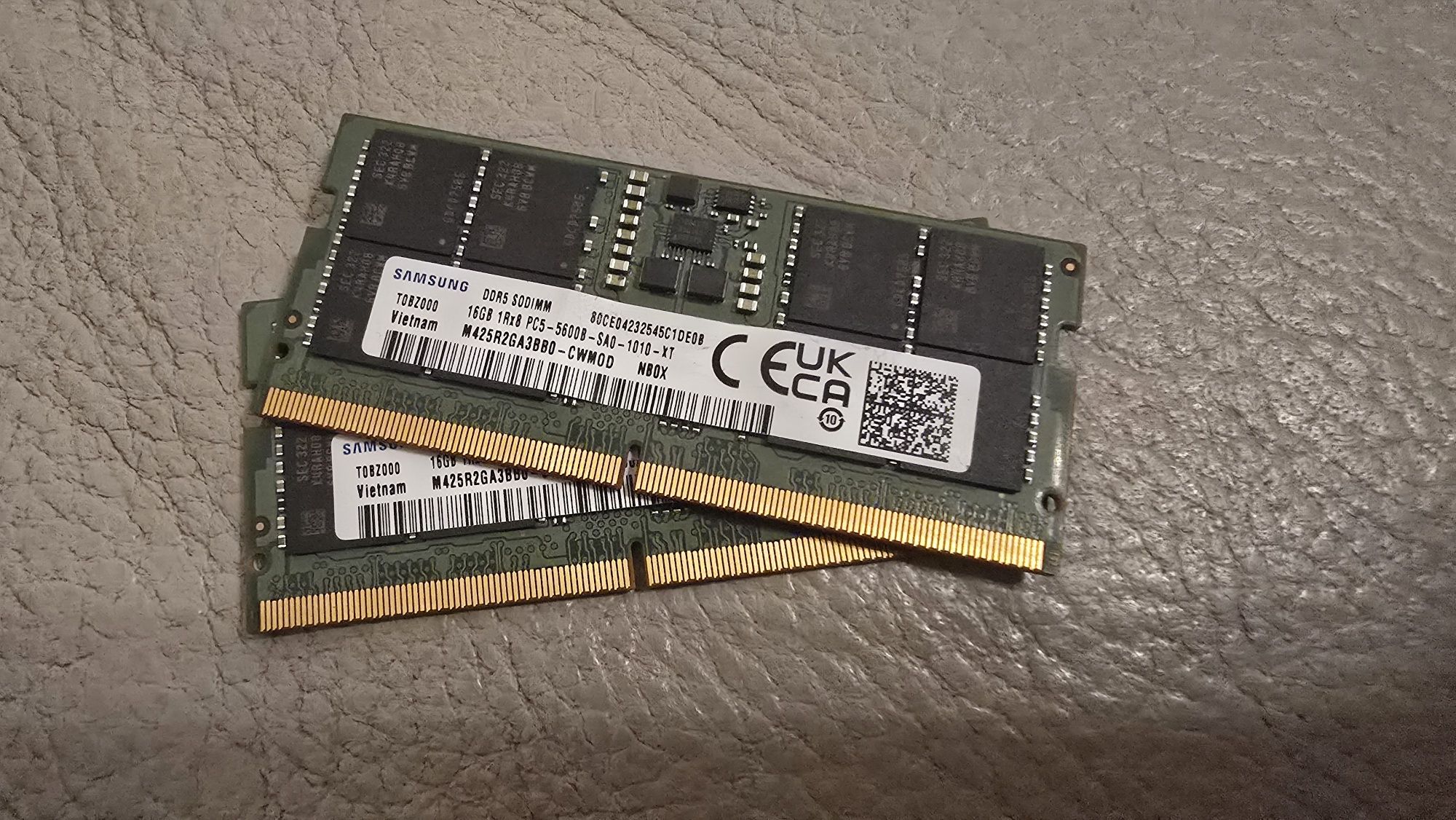 DDR5 5600mhz sodimm laptop RAM 16GB 32GB Samsung